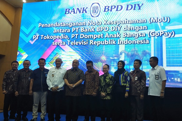 Pembayaran Tagihan Online, BPD DIY Gandeng Tokopedia dan GoPay