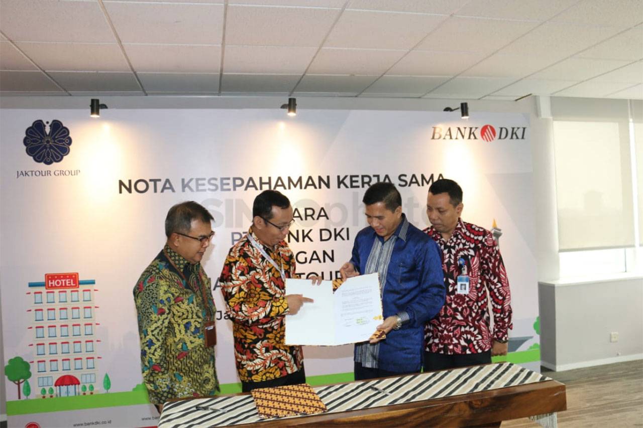 Bank DKI dan Jakarta Tourisindo Kerjasama Layanan Perbankan