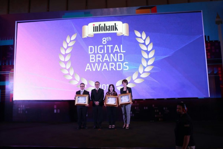 Bank Lampung Sabet Penghargaan Digital Brand