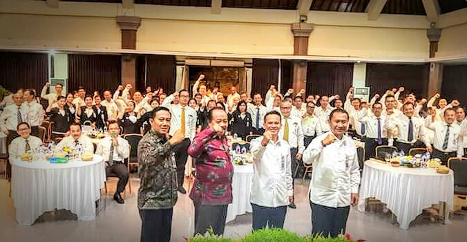 Direksi Bank BPD Bali RoadShow Bangkitkan Motivasi Kerja dan Kinerja Pegawai