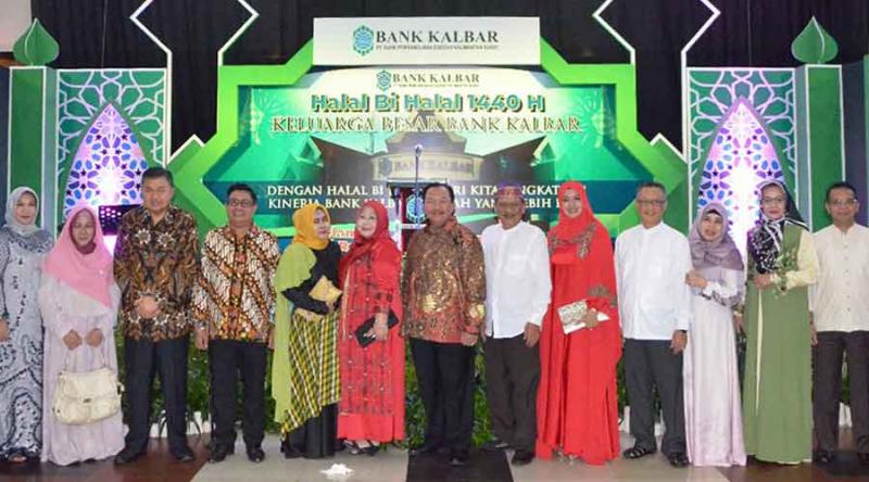 Halalbilhalal Bak Kalbar Penuh Kekeluargaan dan Kebersamaan