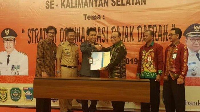 Gandeng Bank Kalsel, Pemkab Tabalong Launching Simda Pendapatan Online dan E-BPHTB