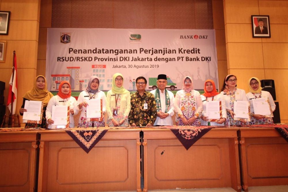 Bank DKI Siap Salurkan Kredit Sebesar Rp93 Miliar Untuk RSUD DKI