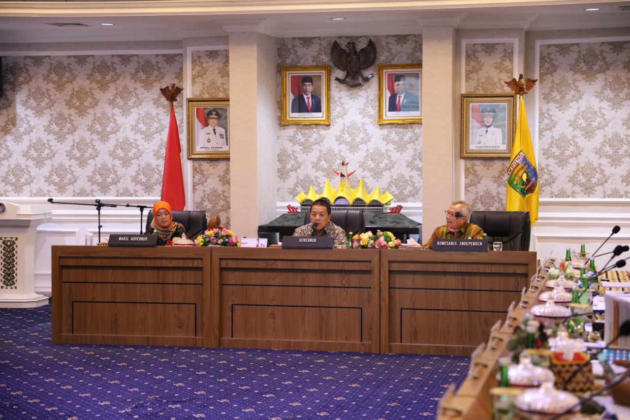 Rapat UPSLB Bank Lampung Putuskan Sekdaprov Sebagai Komisaris Utama