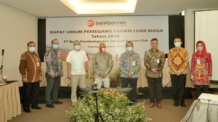 Disuntik Rp 1,55 T, Saham Bank Banten Mulai Menggeliat