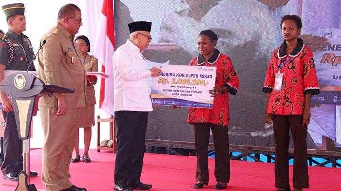 Bank Papua Dukung Pelaku Usaha OAP lewat KUR dan CSR, Wapres Ma'ruf Amin Apresiasi Program Papeda